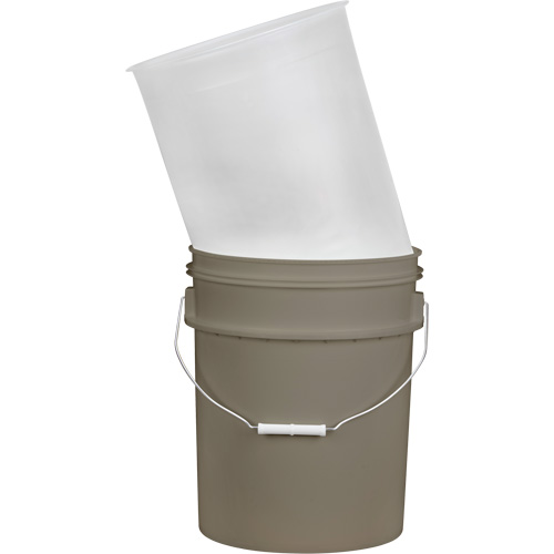 Plastic Pail Liner, 11-1/4" Dia. x 14" H, 5 US gal (4.16 imp. Gal.) Capacity Pathway Supply LP