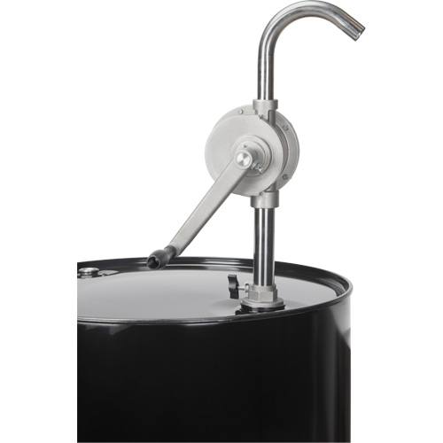 Rotary Type Drum Pump, Stainless Steel, Fits 55 Gal., 12 oz./Stroke Pathway Supply LP