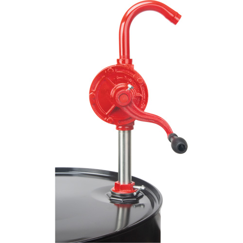 Rotary Type Drum Pump, Cast Iron/Steel, Fits 30-55 Gal., 8 oz./Stroke Pathway Supply LP
