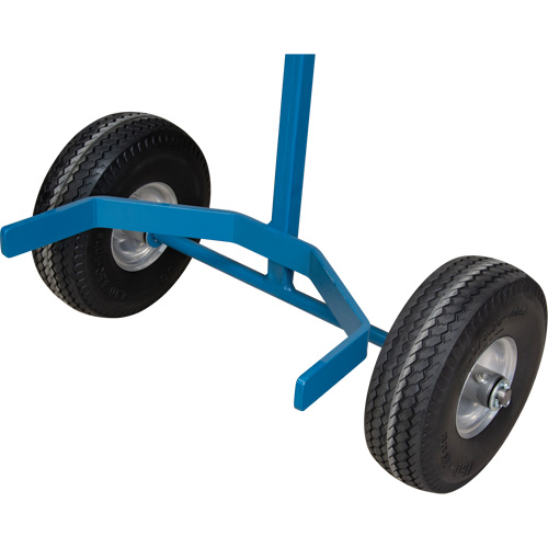 Chariot &agrave; cylindres, Roues Anticrevaison, Base de 15-1/2" W x 14-1/4" L, 600 lb Pathway Supply LP