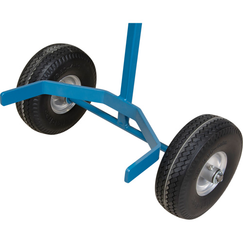Chariot &agrave; cylindres, Roues Anticrevaison, Base de 15-1/2" W x 14-1/4" L, 600 lb Pathway Supply LP