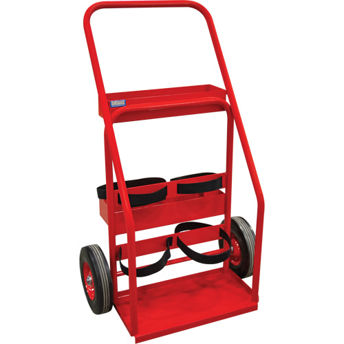 Chariot de prevention d'incendie pour travaux &agrave; chaud, Roues Semi-pneumatique, Base de 17,75" la x 8,9" lo, 100 lb Pathway Supply LP
