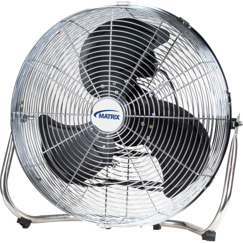 High-Velocity Floor Fan, Commercial, 3 Speed, 18" Diameter Pathway Supply LP