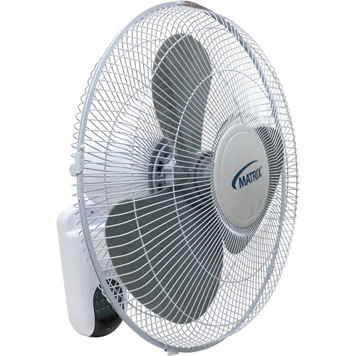 Wall Mount Oscillating Fan, Commercial, 3 Speed, 16" Diameter Pathway Supply LP