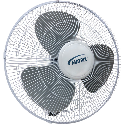 Wall Mount Oscillating Fan, Commercial, 3 Speed, 16" Diameter Pathway Supply LP