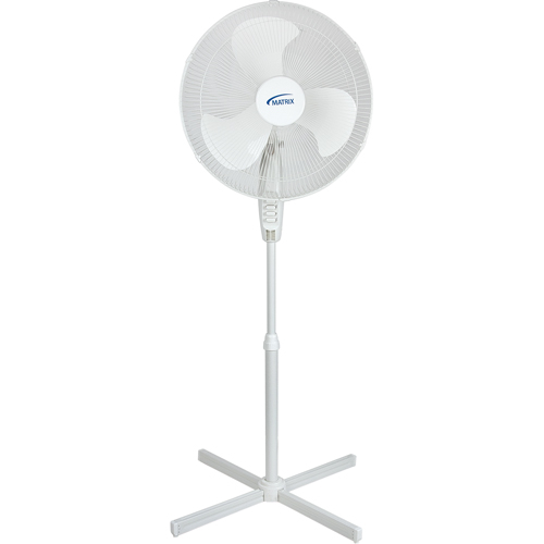 Oscillating Pedestal Fan, Commercial, 3 Speed, 18" Diameter Pathway Supply LP