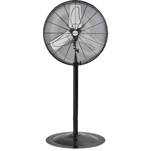 Oscillating Pedestal Fan, Heavy-Duty, 2 Speed, 24" Diameter Pathway Supply LP