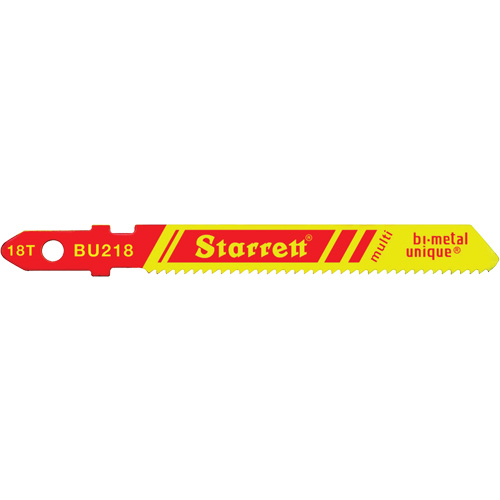 Lames pour scie sauteuse Unified Shank, Bim&eacute;tal, 2" lo, 18 dents par pouce Pathway Supply LP