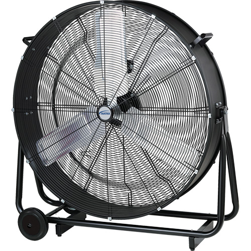 Light Industrial Direct-Drive Slim Drum Fan, Industrial, 2 Speed, 30" Diameter Pathway Supply LP