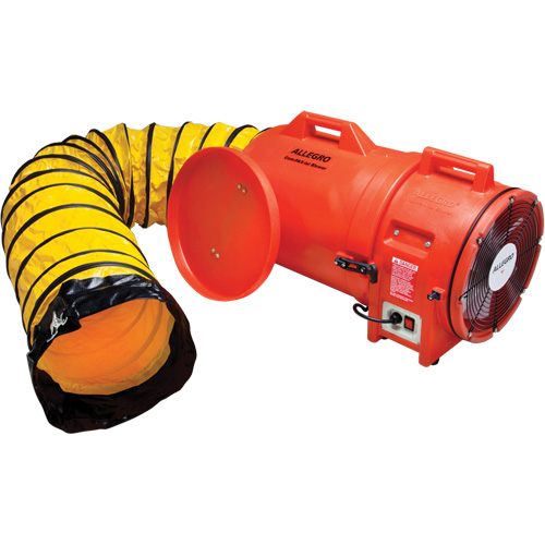 Blower with Canister & Ducting, 1 HP, 1842 CFM Pathway Supply LP