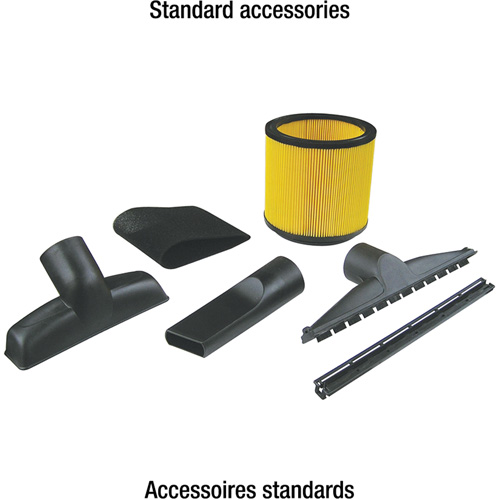 Vacuum, Wet-Dry, 6.5 HP, 16 US Gal. (60.6 Litres) Pathway Supply LP