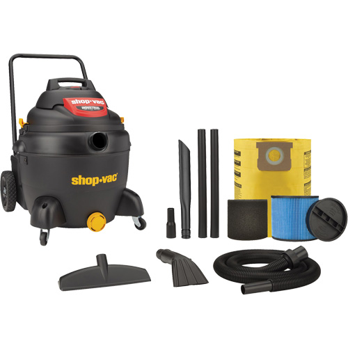 Aspirateur industriel, Secs-humides, 3 CV, 16 gal. US (60,6 litres) Pathway Supply LP