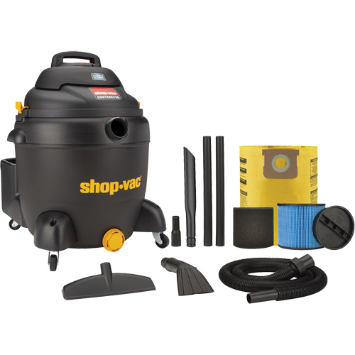 Aspirateur pour atelier SVX2, Secs-humides, 6,5 CV, 18 gal. US (68,1 litres) Pathway Supply LP
