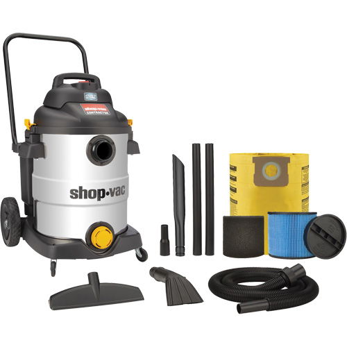 Aspirateur pour atelier SVX2, Secs-humides, 6,5 CV, 12 gal. US (45,4 litres) Pathway Supply LP