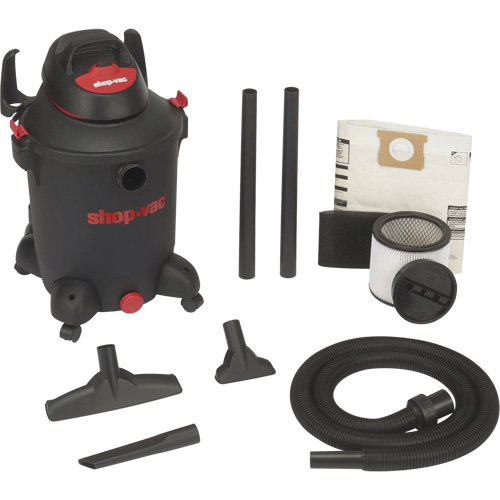Aspirateur utilitaire pour atelier, Secs-humides, 5 CV, 10 gal. US (37,9 litres) Pathway Supply LP