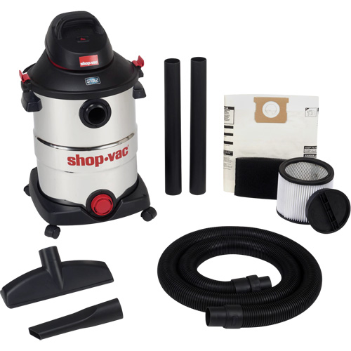 Aspirateur pour atelier SVX2, Secs-humides, 5,5 CV, 12 gal. US (45,4 litres) Pathway Supply LP