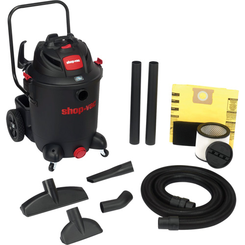 SVX2 Utility Shop Vacuum with Cart, Wet-Dry, 6.5 HP, 14 US Gal. (53 Litres) Pathway Supply LP