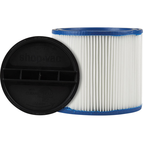 Filtre pour aspirateur pour d&eacute;bris secs/humides CleanStream Gore, Cartouche/Hepa, Pour 5 gal. US Pathway Supply LP
