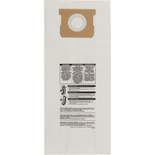 Type O Hang Up/Bulldog Vacuum Paper Bags, 5 US gal. Pathway Supply LP