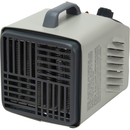 Personal Metal Shop Heater with Thermostat, Fan, Electric Pathway Supply LP