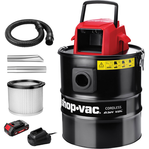 Aspirateur sans fil pour cendres, 20 V, Capacit&eacute; 5 gal. Pathway Supply LP
