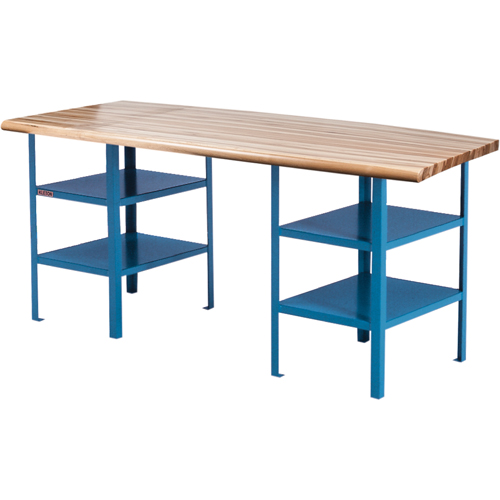 &eacute;tabli sur pi&eacute;destal extra robuste, Cap 2500 lb, 120" la x 30" p, 34" h Pathway Supply LP