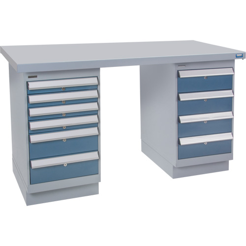 &eacute;tabli pr&eacute;conçu, 60" la x 36" p x 34" h, Capacit&eacute; 2500 lb Pathway Supply LP