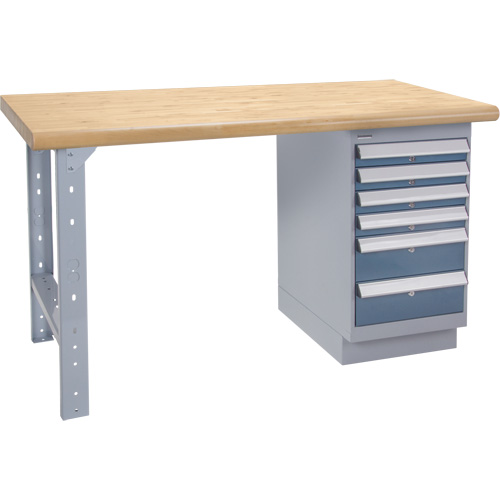 &eacute;tabli robuste, Cap 1500 lb, 60" la x 36" p, 34" h Pathway Supply LP
