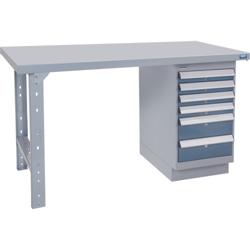 &eacute;tabli pr&eacute;conçu, 60" la x 36" p x 34" h, Capacit&eacute; 2500 lb Pathway Supply LP