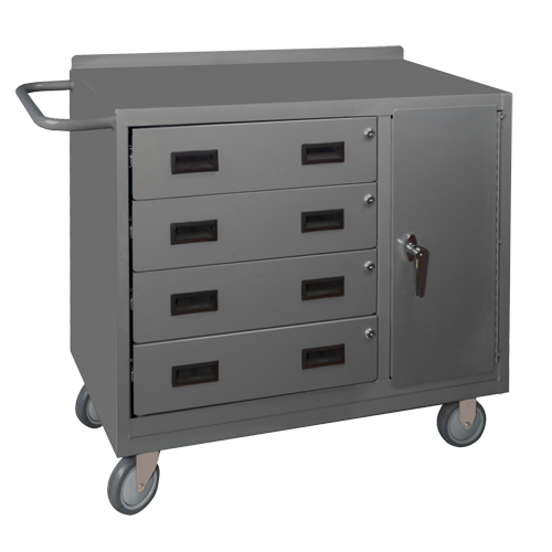 Mobile Workbench Cabinet, Steel Surface Pathway Supply LP