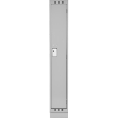 Clean Line Lockers, 12" x 18" x 76", Steel, Grey, Rivet (Assembled) Pathway Supply LP