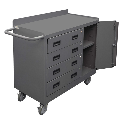 Mobile Workbench Cabinet, Steel Surface Pathway Supply LP