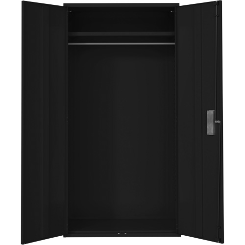 Armoire garde-robe, Acier, 36" la x 18" p x 72" h, Noir Pathway Supply LP