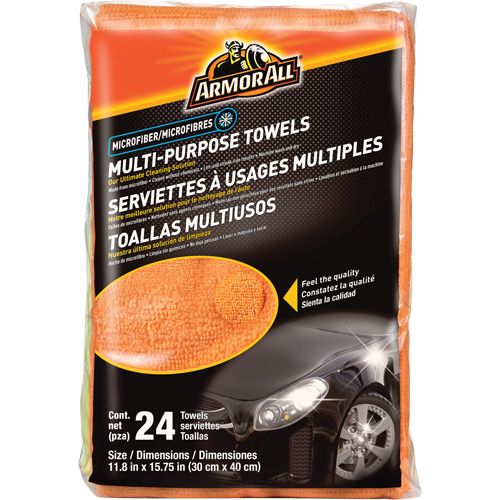 Chiffons de nettoyage en microfibre &agrave; usages multiples Pathway Supply LP