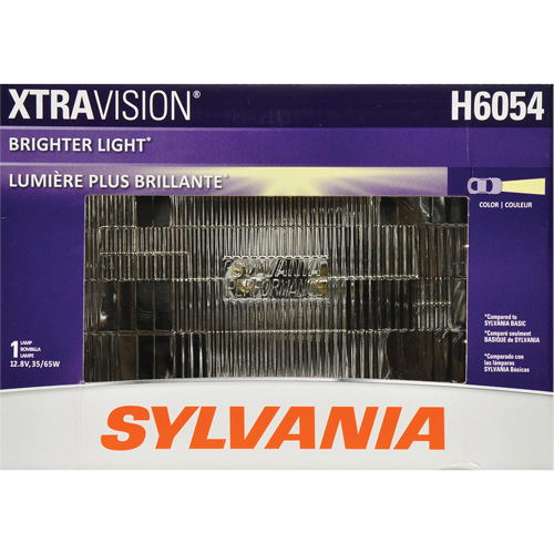 Phare automobile scell&eacute; XtraVision H6054, Halog&egrave;ne, 55 W, Blanc cass&eacute; Pathway Supply LP
