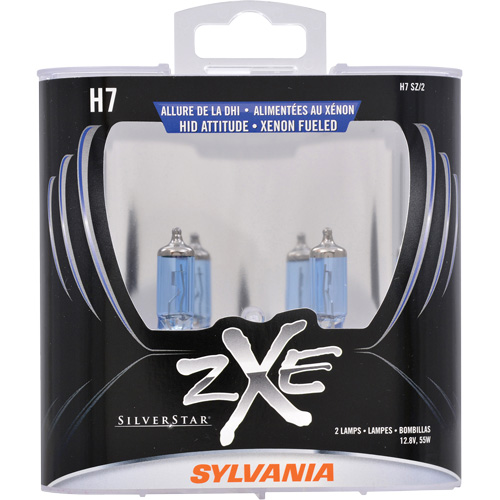 H7 SilverStar&reg; zXe Headlight Bulb, Halogen/HID, 56 W, White Pathway Supply LP