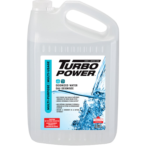 Turbo Power Multi-Purpose Deionized Water, Jug Pathway Supply LP