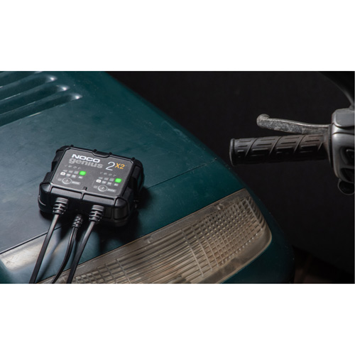 Chargeur de batterie 2 sorties de 4 A Genius 2X2 Pathway Supply LP