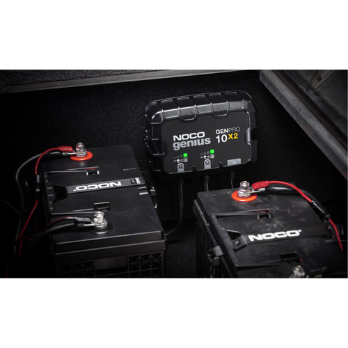 Genius&reg; GenPro10X2 2-Bank, 20-Amp On-Board Battery Charger Pathway Supply LP