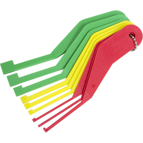 9-Piece Combination Brake Lining Thickness Gauge Set Pathway Supply LP