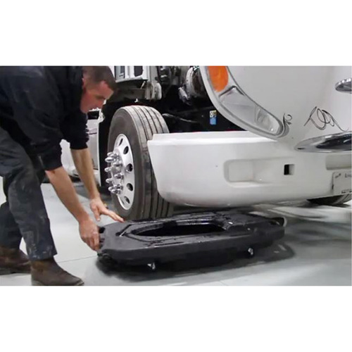 Bac de vidange d'huile pour camion &agrave; profil bas avec couvercle Pathway Supply LP