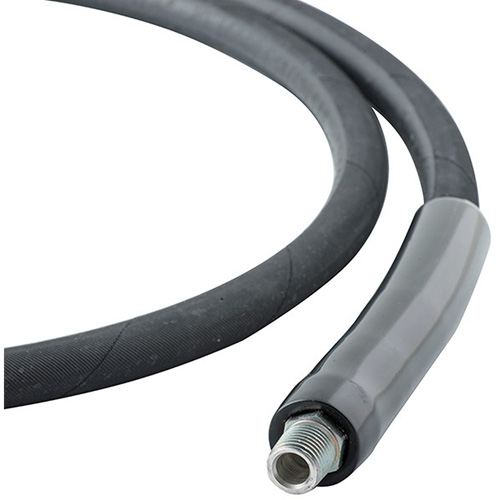 Tuyau, Hydraulique, Caoutchouc, 1/4" dia. x 10', 10 000 PSI, 3/8 NPT Pathway Supply LP
