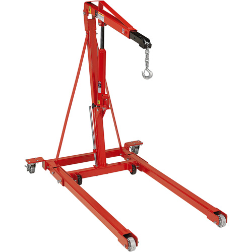 Folding Engine Crane, 2500 lbs. (1.25 tons) Capacity Pathway Supply LP