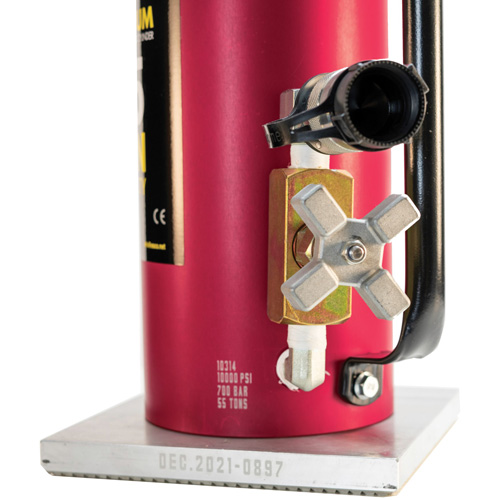 Cric hydraulique l&eacute;ger et robuste, Course de 10", Capacit&eacute; de 55 tonnes, 10 000 PSI Pathway Supply LP