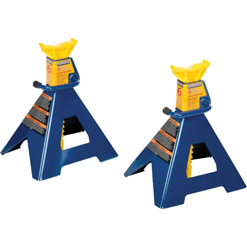 Jack Stand, Locking Handle/Ratchet, 6 tons Capacity, 25-1/4" H Pathway Supply LP