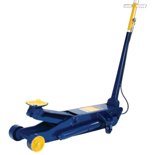 Long Chassis Service Jack, 10 Ton(s) Capacity, 6-3/4" Lowered, 25-1/2" Raised, Air Hydraulic Pathway Supply LP