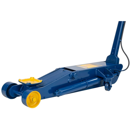 Long Chassis Service Jack, 10 Ton(s) Capacity, 6-3/4" Lowered, 25-1/2" Raised, Air Hydraulic Pathway Supply LP