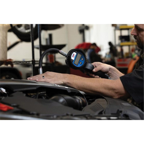 Electronic Lube Meter with Flexible 90° Extension Pathway Supply LP