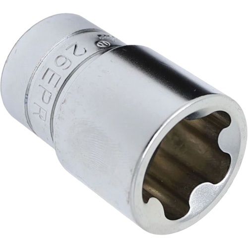 5-Point EPR Torx Socket Set, 16 Pieces, 1/4"/3/8"/1/2" Drive Size Pathway Supply LP