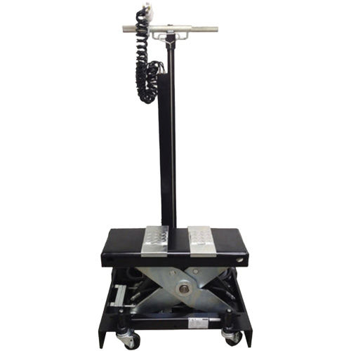 Low Profile Floor Service Jack, 12 Ton(s) Capacity, 7-1/2" Lowered, 15" Raised, Air Hydraulic Pathway Supply LP
